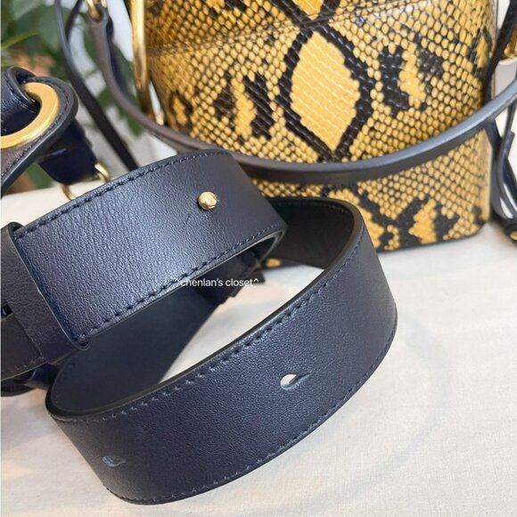 Authentic Chloe Bag Snakeskin Bucket - Picture 9 of 16